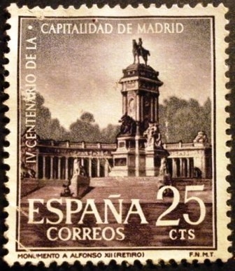 ESPAÑA 1961  IV Centenario de la capitalidad de Madrid