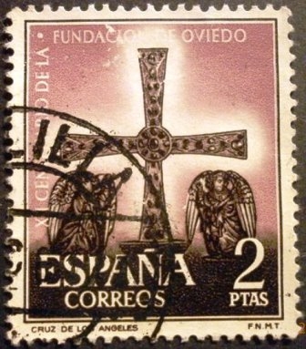 ESPAÑA 1961  XII Centenario de la fundación de Oviedo