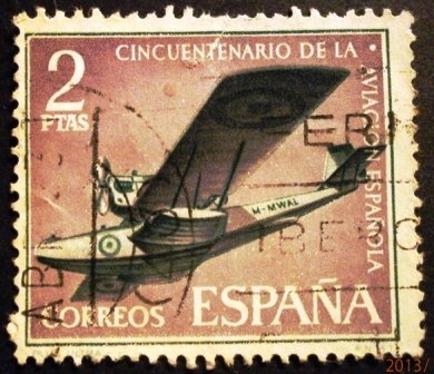 ESPAÑA 1961  L aniversario de la Aviación Española