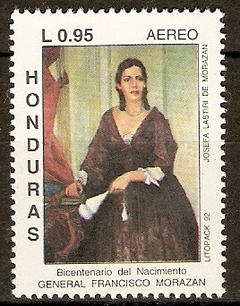 BICENTENARIO  DEL  NACIMIENTO  DE  J.  FRANCISCO  MORAZÀN Q.  DOÑA  JOSEFA  LASTIRI.