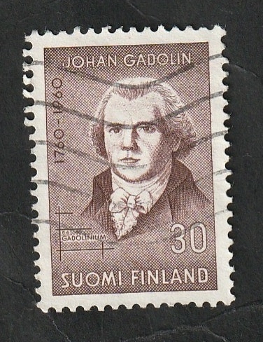 495 - Bicentenario del nacimiento del químico Johan Gadolin