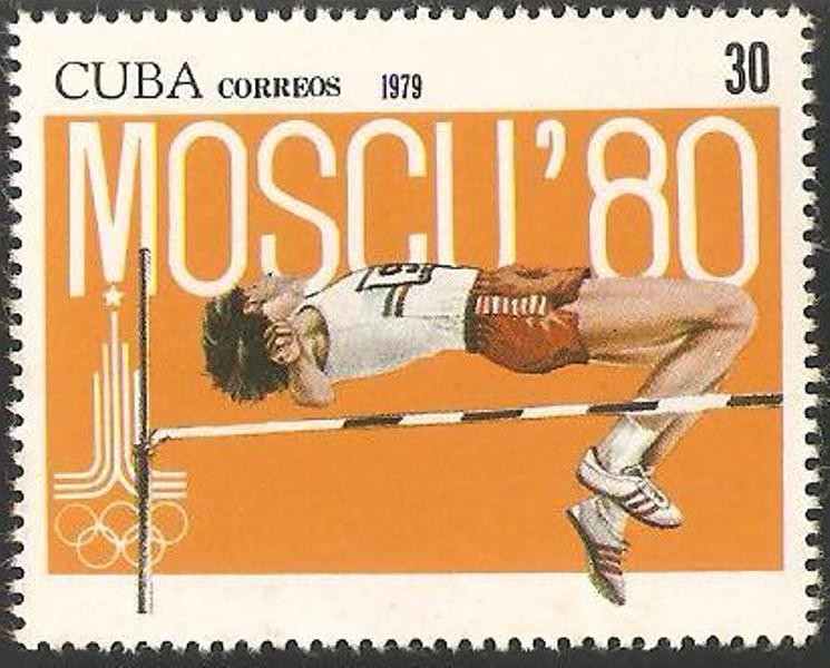 pre olimpico moscu 80, salto de altura