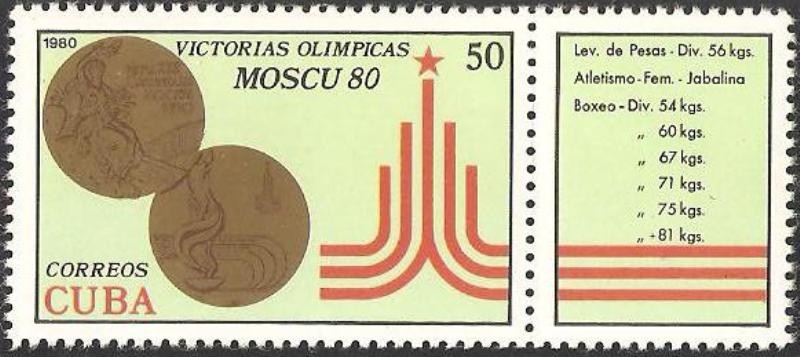 victorias olimpicas moscu 80, 8 medallas de oro