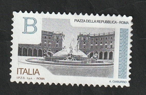 3678 - Plaza de la República, Roma