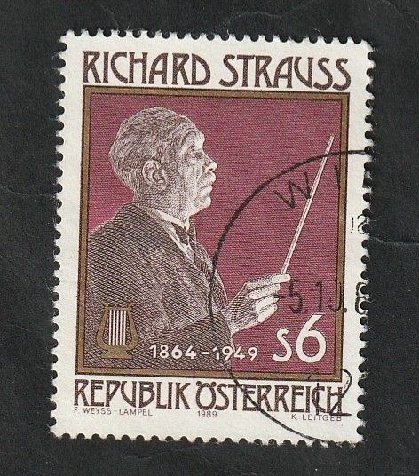 1790 - 125 Anivº del nacimiento de Richard Strauss