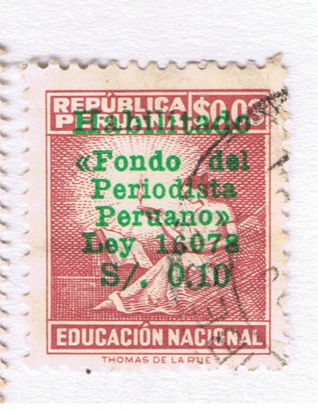 Educación Nacional Fondo del periodista Peruano
