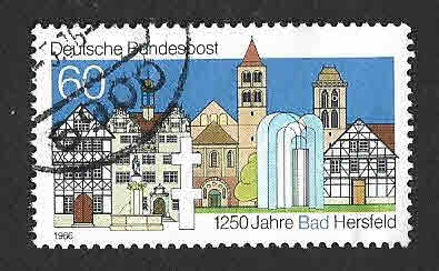 1454 - 1250 Aniversario de la Ciudad de Bad Hersfeld 