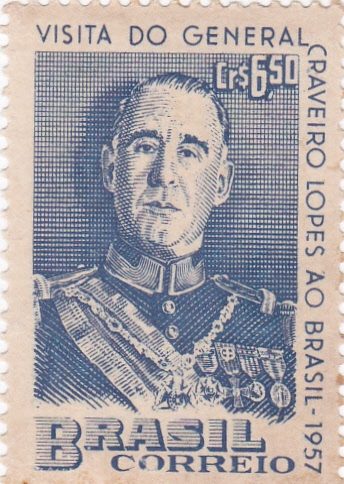 Visita Gral.Craveiro Lopes a Brasil