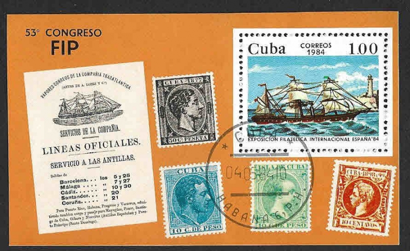 2704 - HB Exposición Internacional de Filatelia 