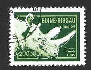 859 - Rinoceronte Negro