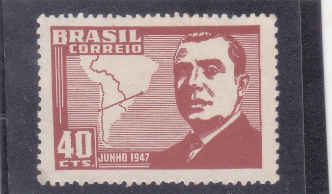 Visita Presidente Videla Chile Castanho 1947