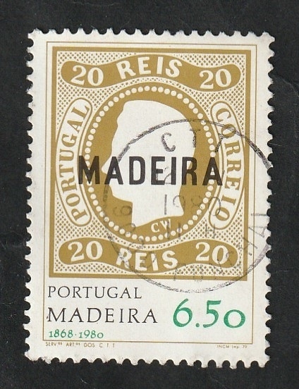 Madeira - 67 - Imagen del Primer sello de Madeira