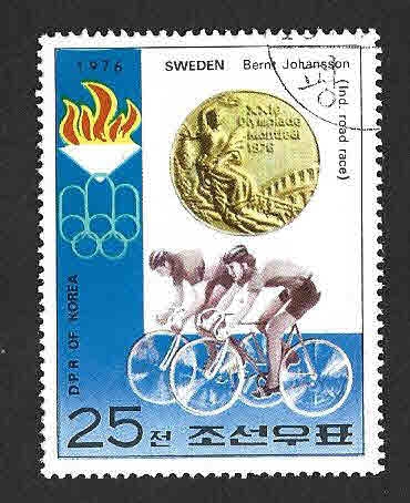 1495 - XXI JJOO de Montreal. Medalla de Oro.