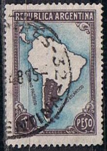 Mapa d' Sudamerica