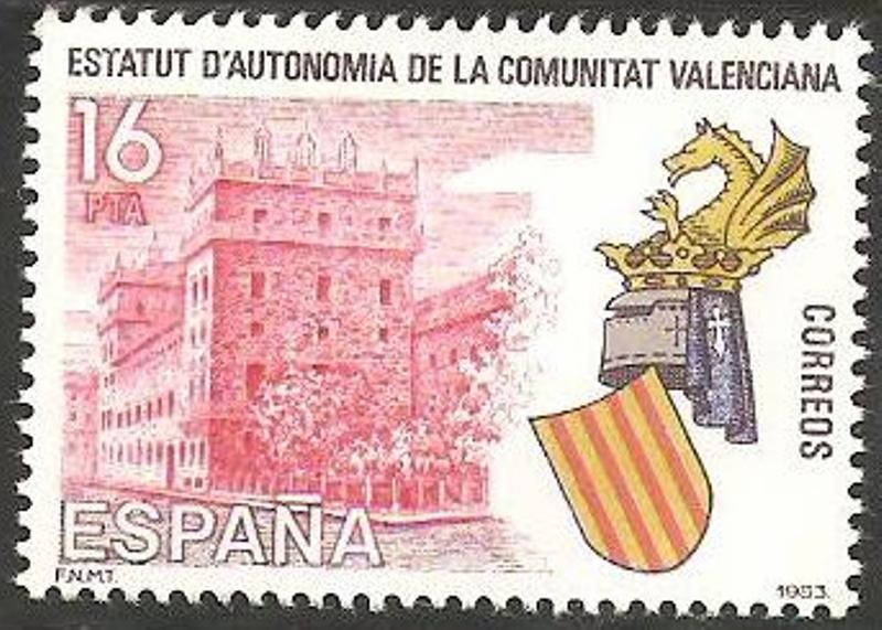2691 - Estatuto de Autonomía de la Comunidad de Valencia