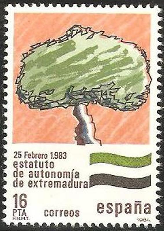 2735 - Estatuto de Autonomía de Extremadura