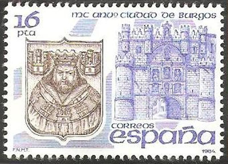 2743 - MC anivº de la ciudad de Burgos