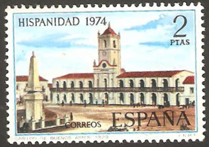 2214 - Hispanidad, Argentina, Cabildo de Buenos Aires 1829