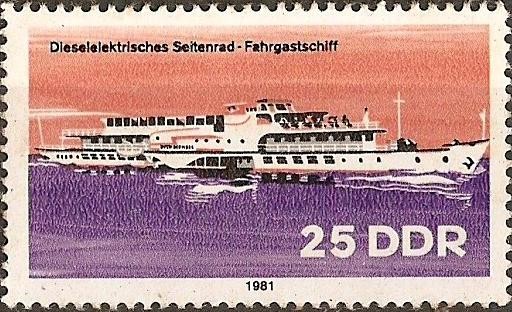 Barcos fluviales de DDR
