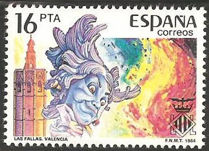 2745 - Fiesta de Las Fallas en Valencia