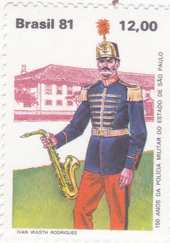 150 años policía militar de Sao Paulo 