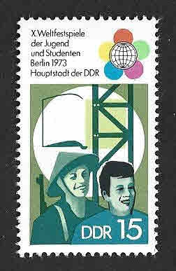 1478 - X Festival de la Juventud y los Estudiantes (DDR)