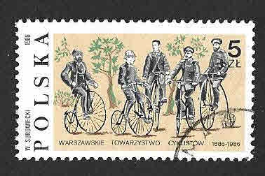 2776 - Centenario de la Sociedad Ciclista de Varsovia
