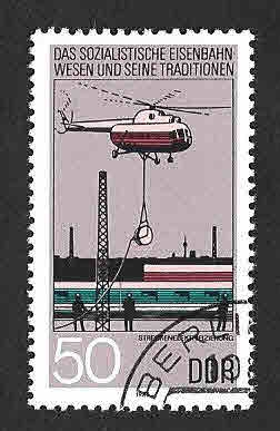 2498 - 150 Aniversario de los Ferrocarriles Alemanes (DDR)