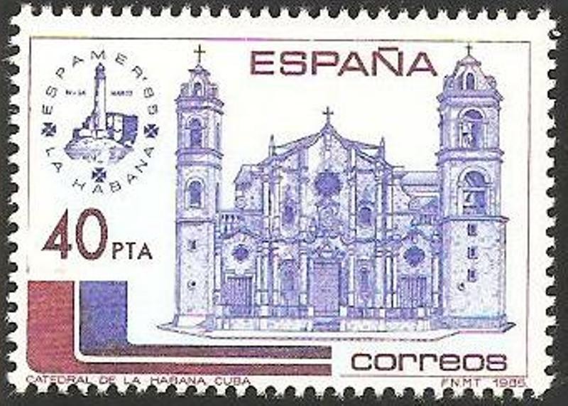 2782 - Catedral de La Habana en Cuba