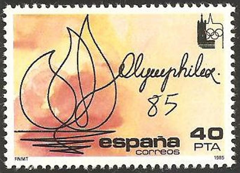 2781 - Exposición Internacional de Filatelia Olímpica Olymphilex