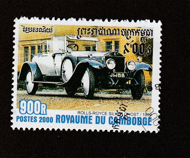 Auto Rolls Royce modelo Silver Ghost 1909