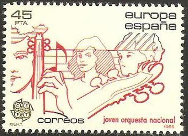 2789 - Europa Cept, Joven Orquesta Nacional