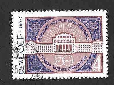 3768 - L Aniversario de la Universidad Estatal de Ereván