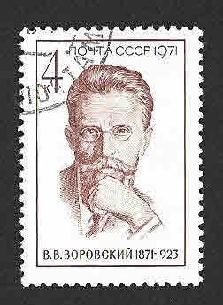 3903 - Centenario del Nacimiento de Vátslav Vátslavovich Voróvsky