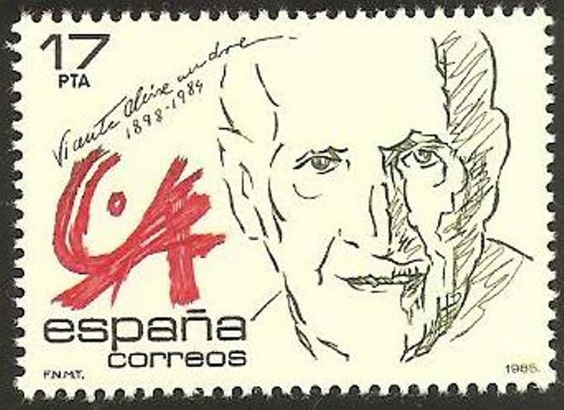 2808 - Vicente Aleixandre, Premio Nobel de Literatura 1977