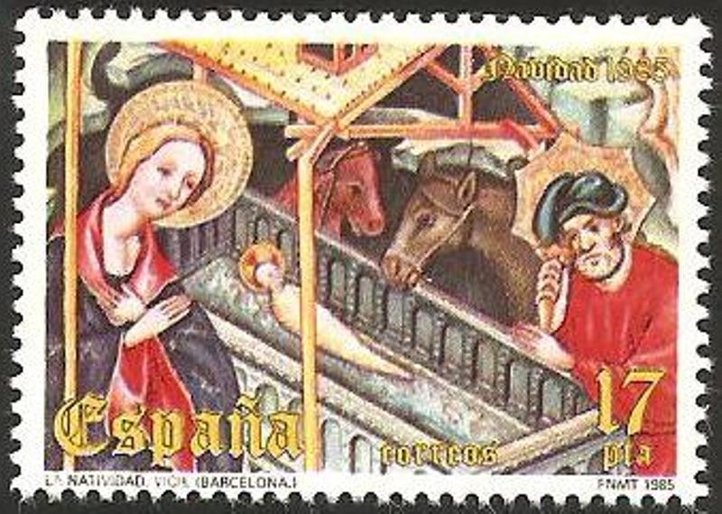 2818 - Navidad, Nacimiento del Señor, retablo de Guimerá