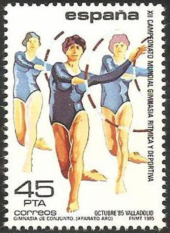 2812 - XII Campeonato Mundial de Gimnasia Rítmica, Ejercicio con aro