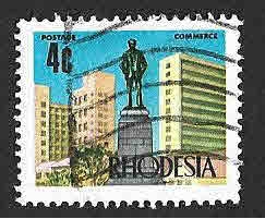 279 - Estatua de Cecil Rhodes (RHODESIA)