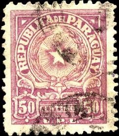 Escudo de Paraguay. U.P.U.