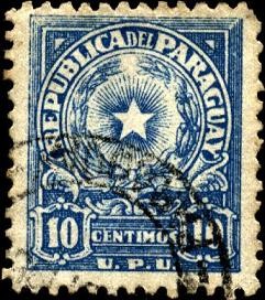 Escudo de Paraguay. U.P.U.