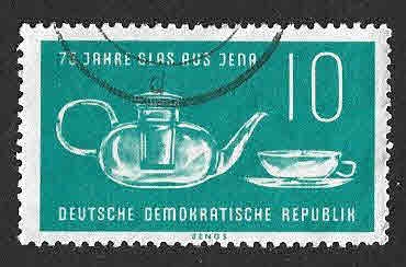 452 - LXXV Años de la Cristalería de Jena (DDR)