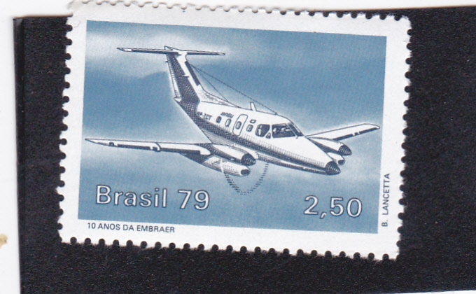 10 Años Empresa Brasileira de Aeronáutica 