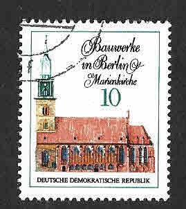 1287 - Iglesia de Santa María de Berlín (DDR)