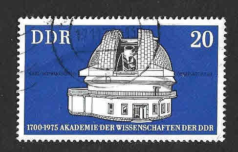 1662 - 275 Aniversario de la Academia Alemana de Ciencias (DDR)