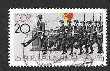 2159 - XXV Aniversario de las Fuerzas Nacionales del Pueblo (DDR)