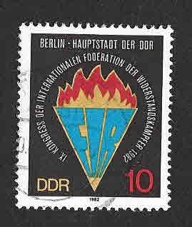 2293 - IX Congreso de la Federación Internacional de los Combatientes de la Resistencia (DDR)
