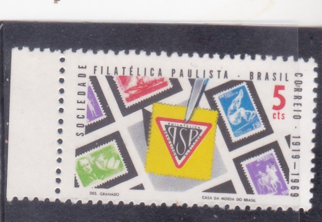 50 aniversario Sociedad Filatélica Paulista