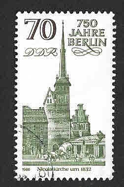 2549 - 750 Aniversario de la Ciudad de Berlín (DDR)