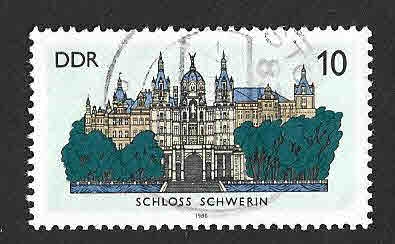 2555 - Castillo de Schwerin (DDR)
