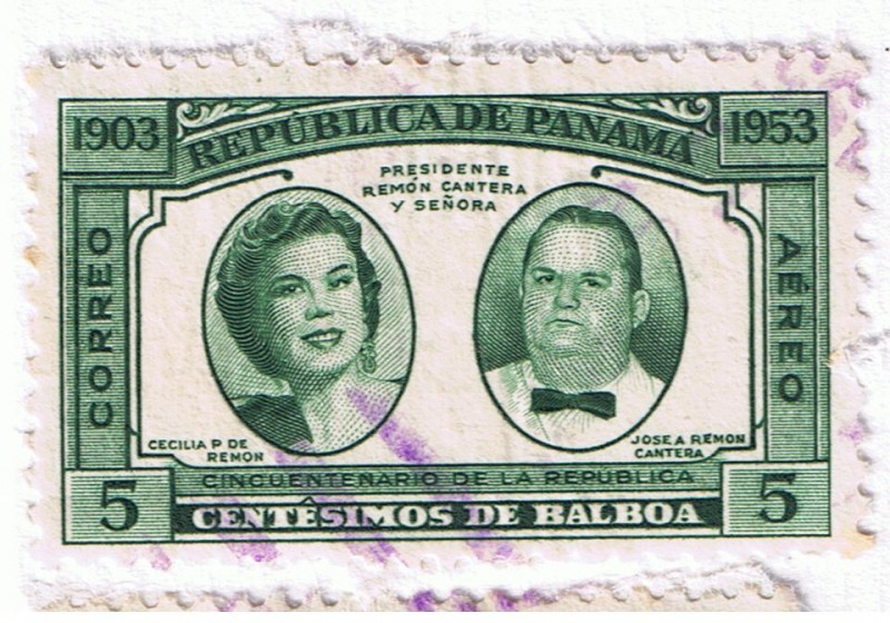 Presidente Remón Cantera y Señora